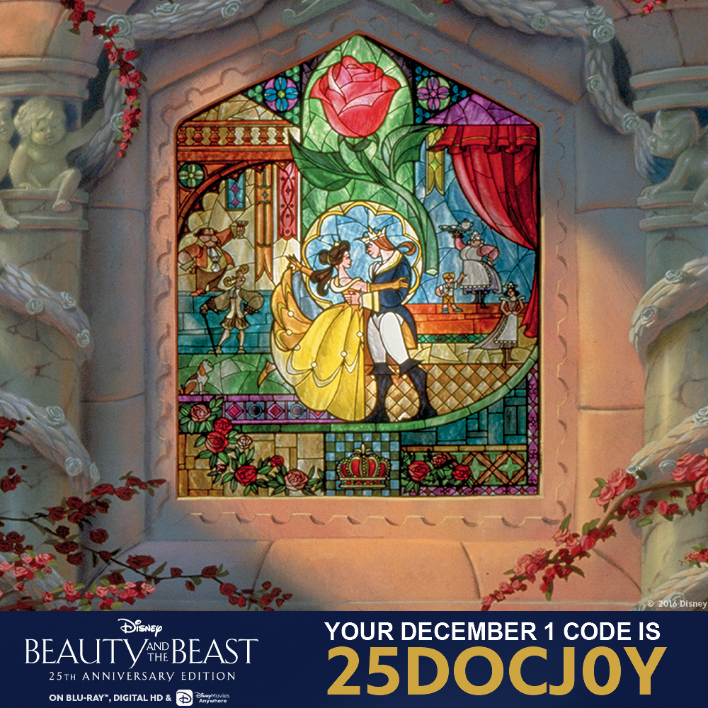 25 Days of Christmas - 12/1: Find Out Your Disney Movie Rewards Magic Code For The Day! - 1001