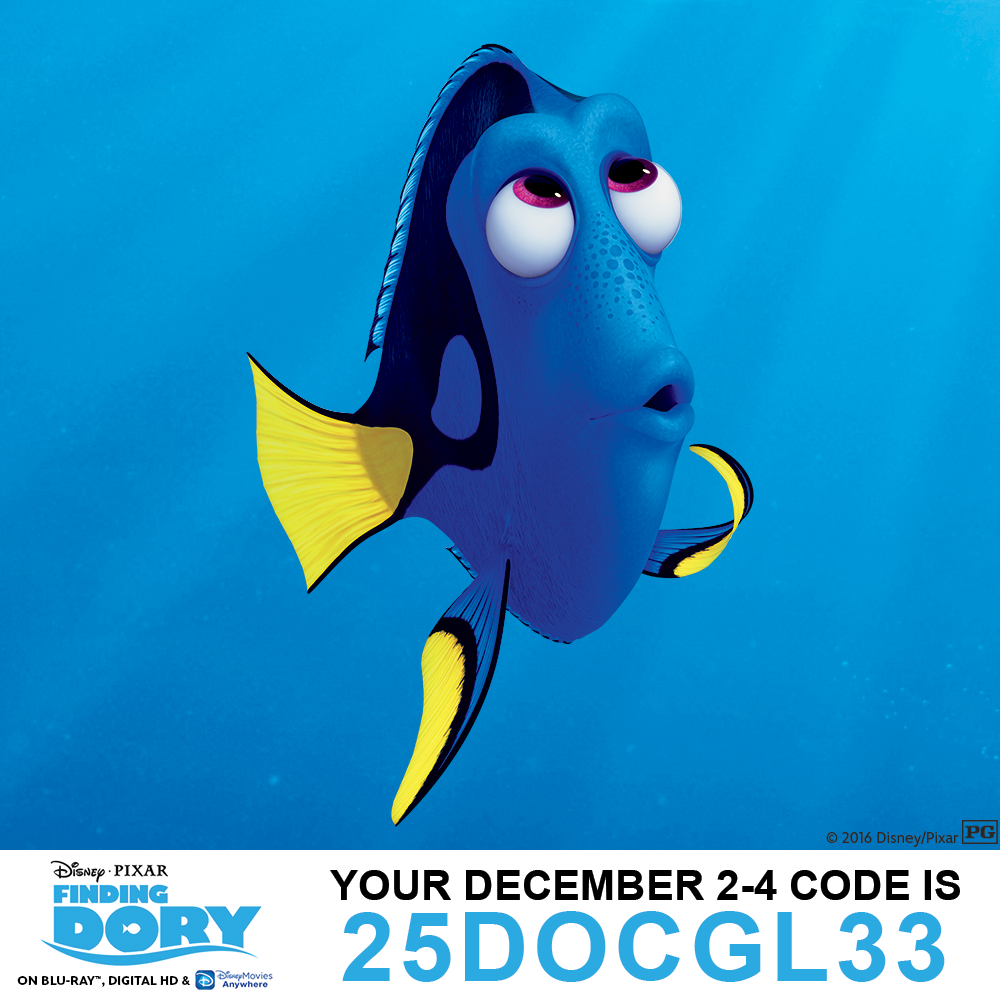 25 Days of Christmas - 12/2: Find Out Your Disney Movie Rewards Magic Code For The Weekend! - 1001
