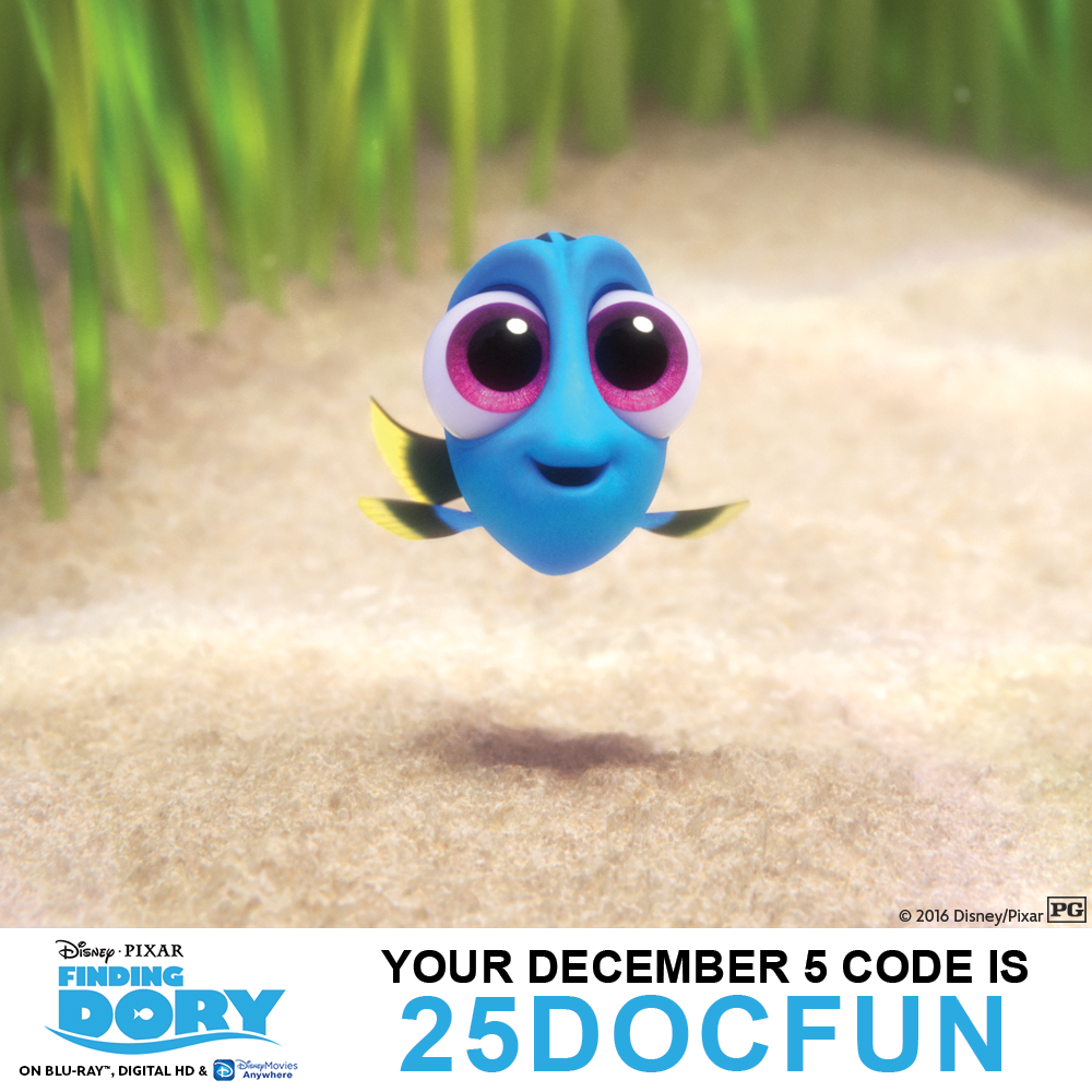 25 Days of Christmas - 12/5: Find Out Your Disney Movie Rewards Magic Code For The Day! - 1001