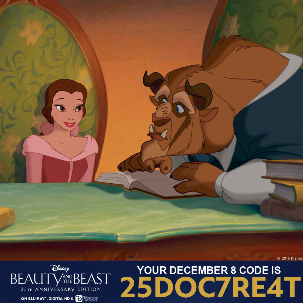 25 Days of Christmas - 12/8: Find Out Your Disney Movie Rewards Magic Code For The Day! - 1001