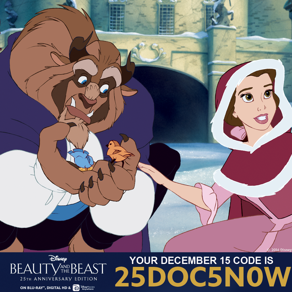25 Days of Christmas - 12/15: Find Out Your Disney Movie Rewards Magic Code For The Day! - 1001