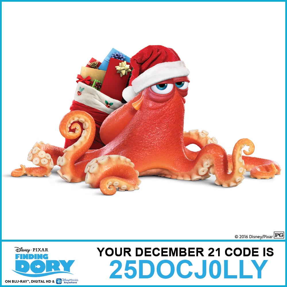 25 Days of Christmas - 12/21: Find Out Your Disney Movie Rewards Magic Code For The Day! - 1001