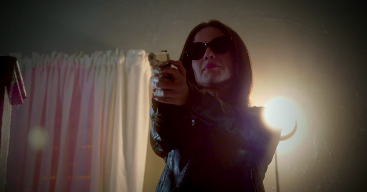 Pretty Little Liars - Check Out Our Finale Fashionistas, Jenna And Emily Who Rocked Out In Leather! - 1003