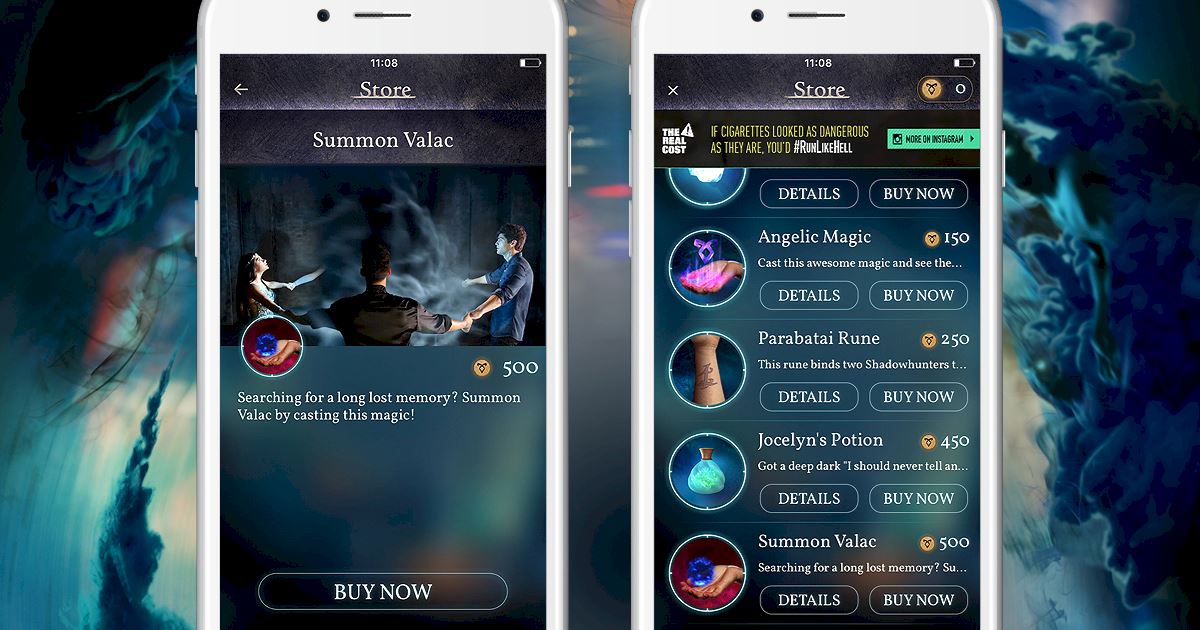 Shadowhunters - Join The Hunt: New Store Item Added "Summon Valac" - 1002